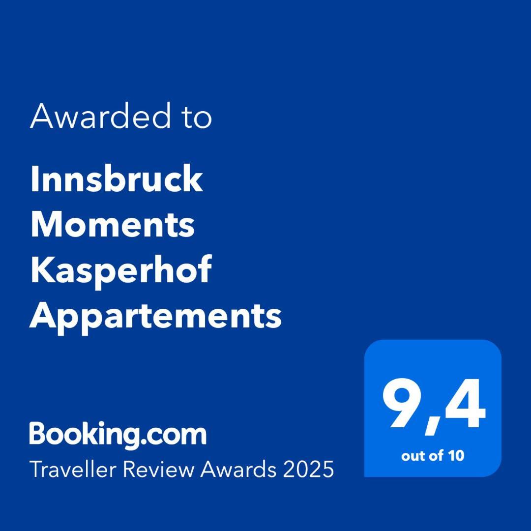 "Innsbruck Moments" Kasperhof Appartements מראה חיצוני תמונה